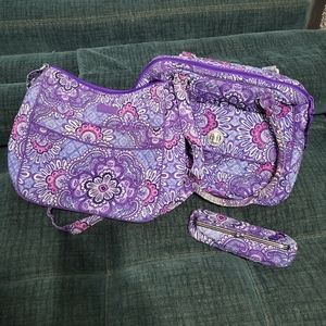 Vera Bradley purse set